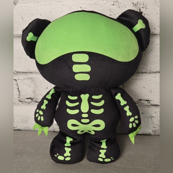 Deddy Bears Bones Plush Toy w/ Bag & Autopsy Report Creepy Collectible - Picture 8 of 14